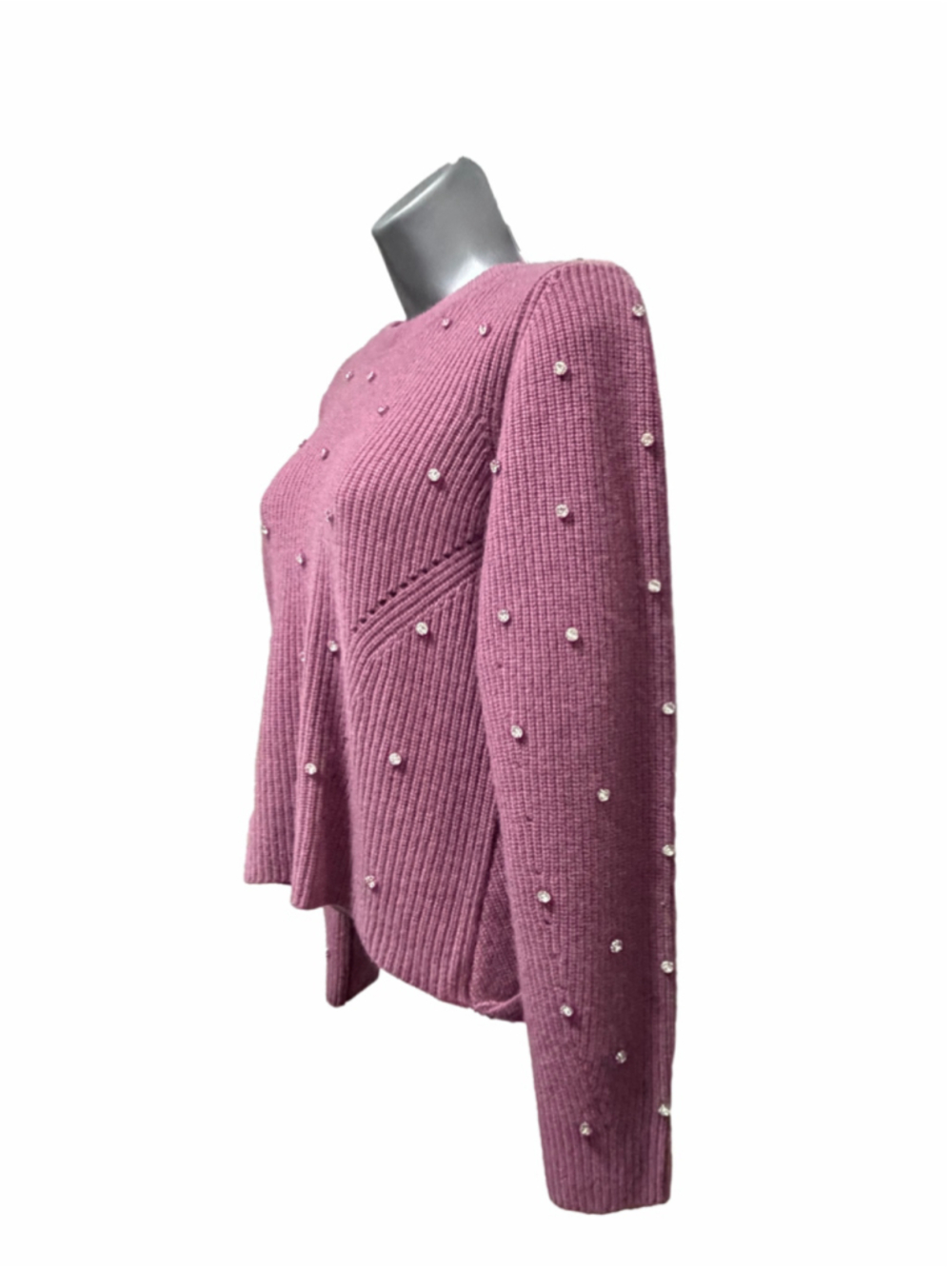 NWT Elie Tahari V-Wrap 100% Cashmere Sweater size medium - Picture 3 of 9